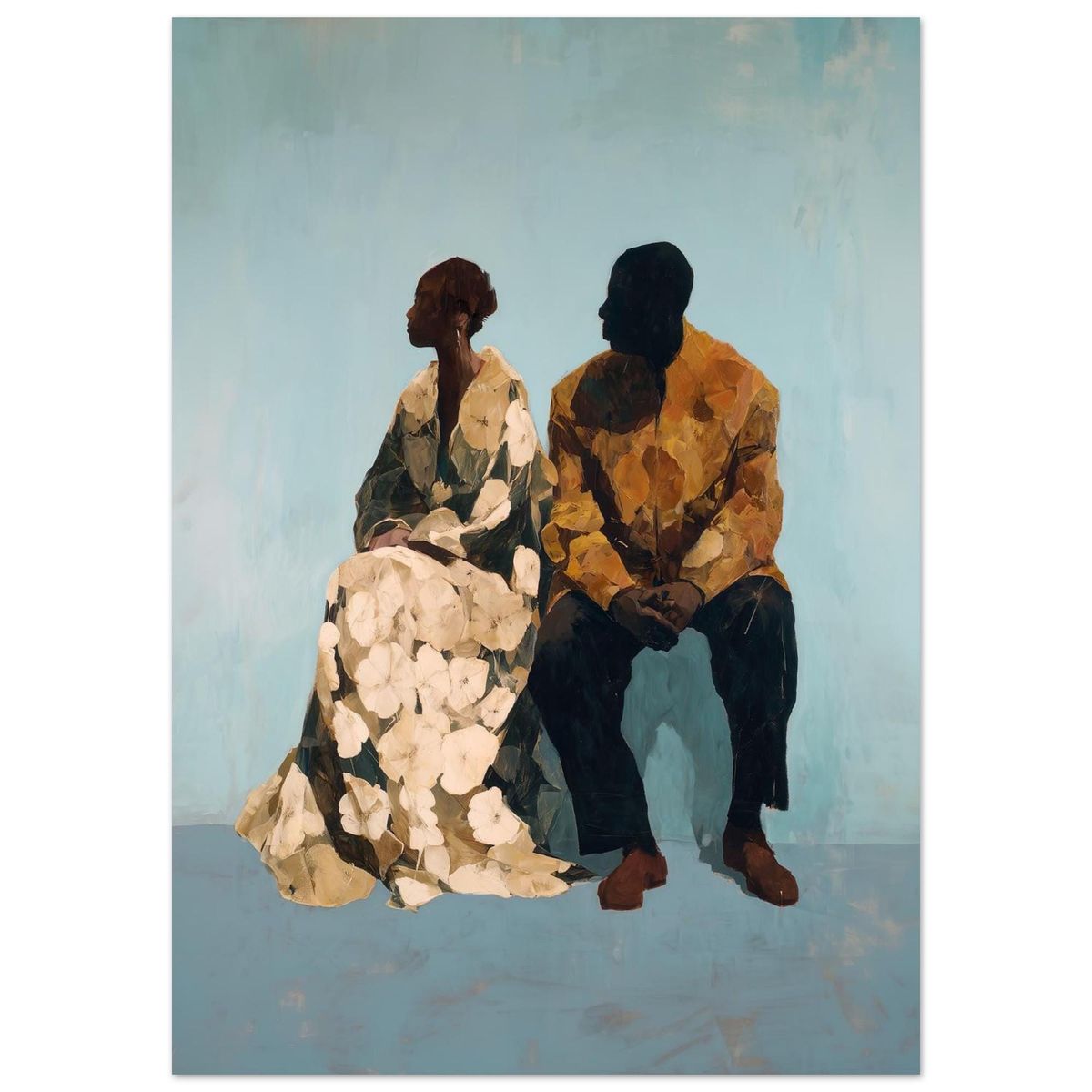 Black Family, Couples Art, Romantic Painting, Flowers Art, Interior Design, Male Decor, Black Portraits, Minimalist Art, Black Woman Art 1017672847066232040