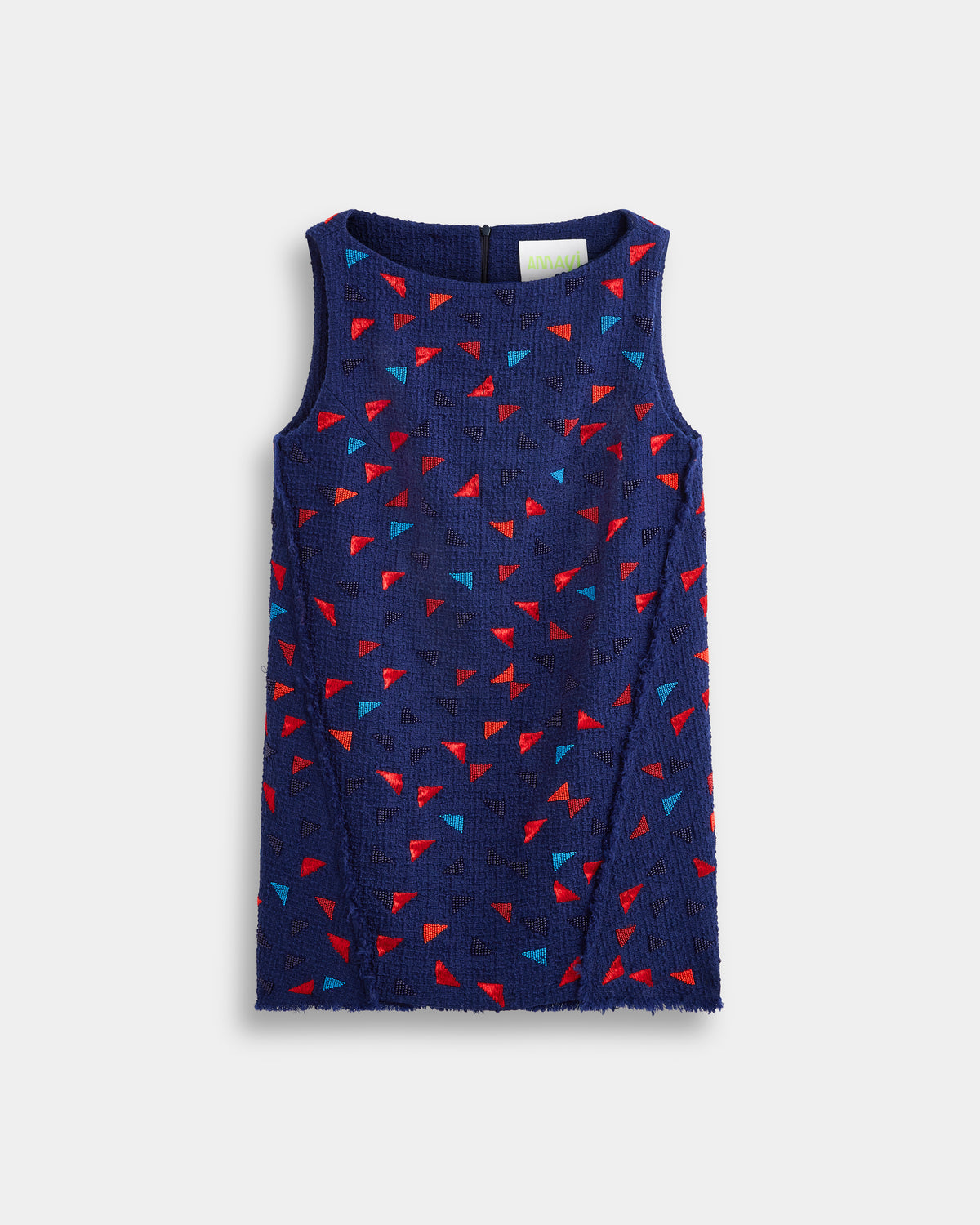 Mini Wool Bouclé Dress