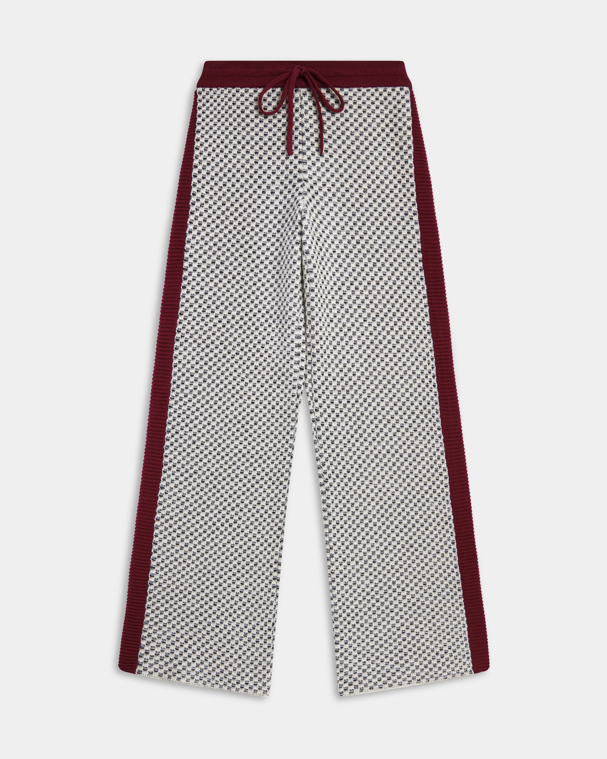 Wide Leg Graphic Trousers