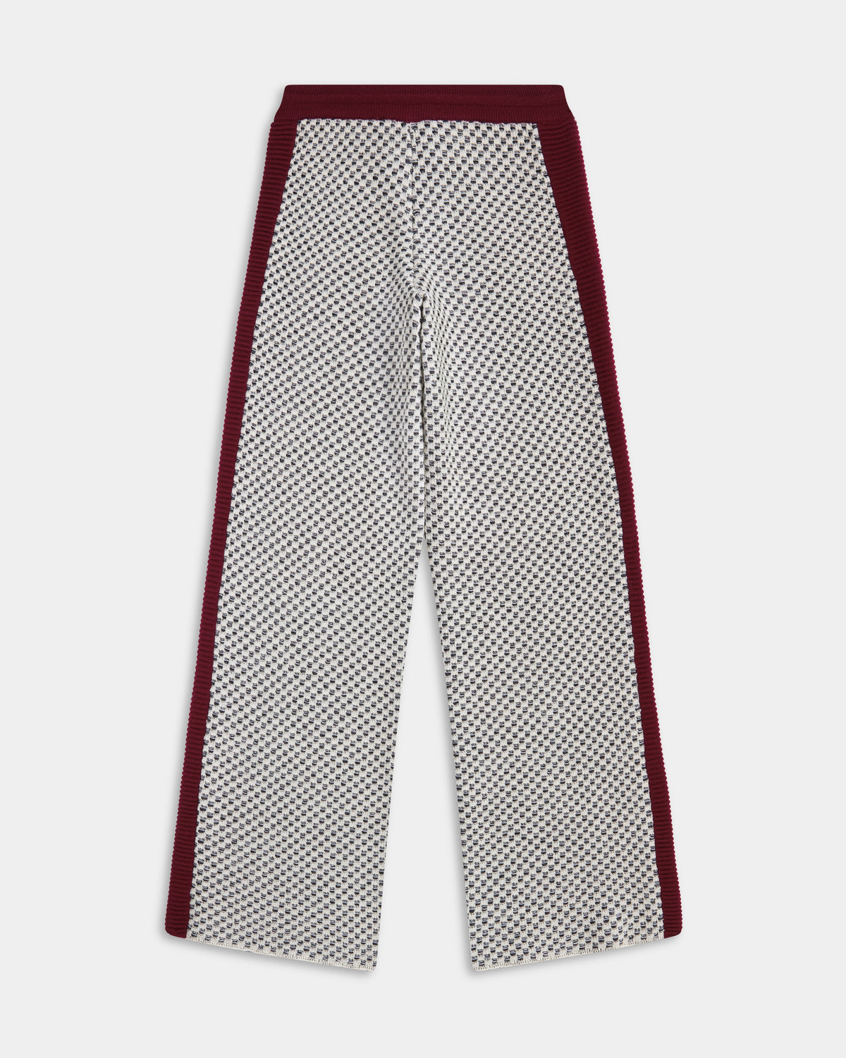 Wide Leg Graphic Trousers