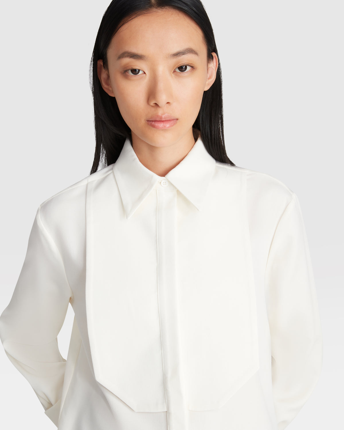 Wool Bib Shirt