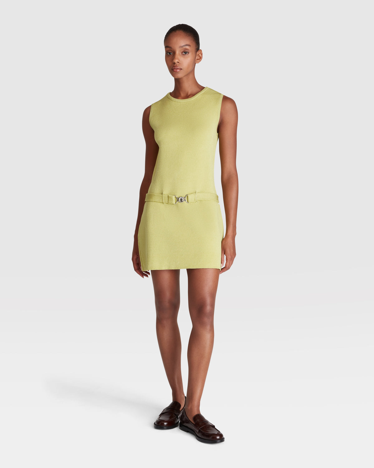 Belted Mini Dress