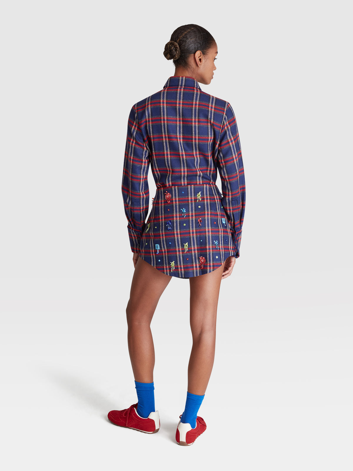 Mini Skirt in Merino Wool