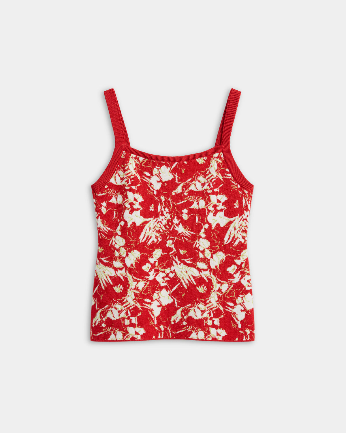 KNITTED JACQUARD CAMISOLE