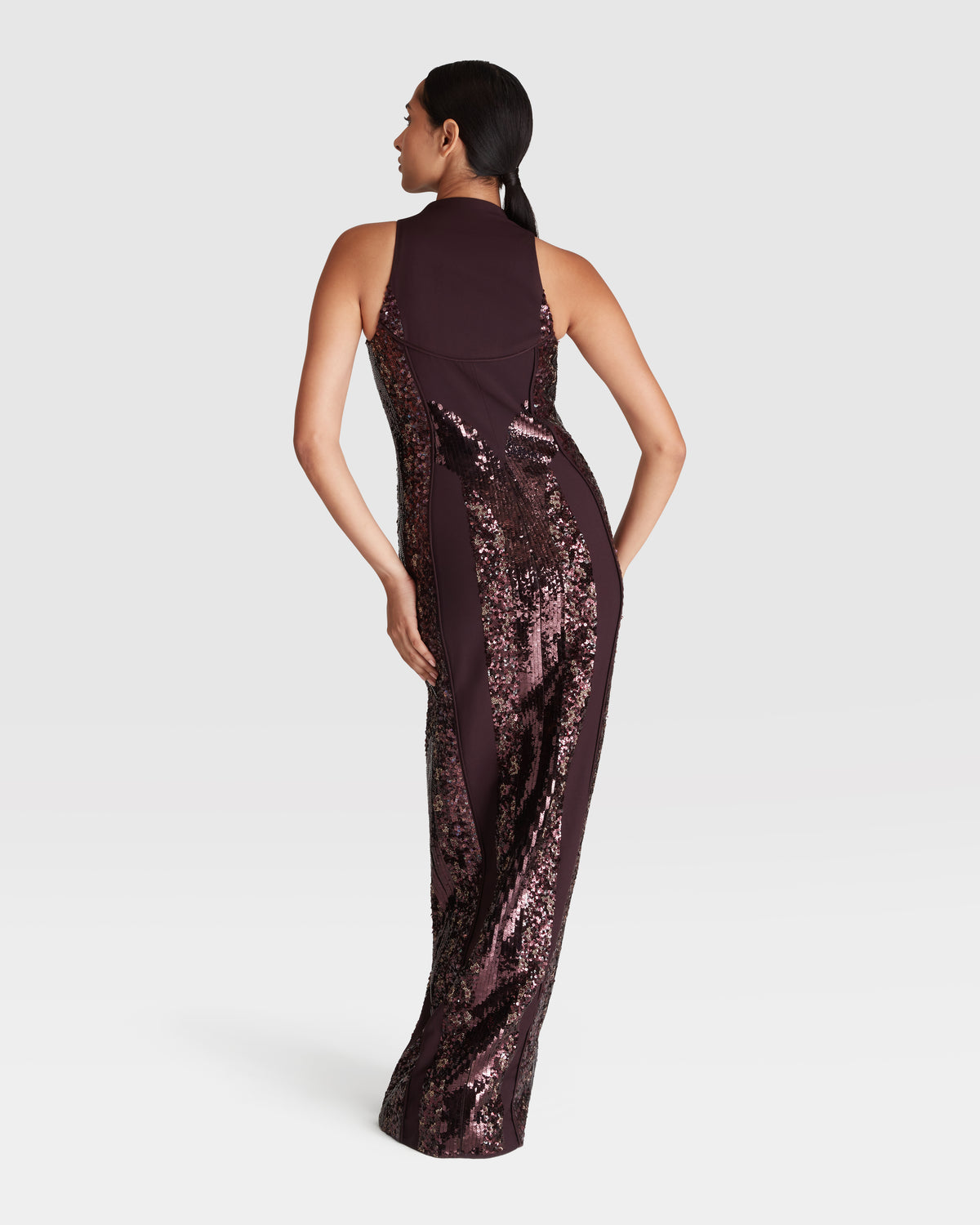 Embellished Wool Dress