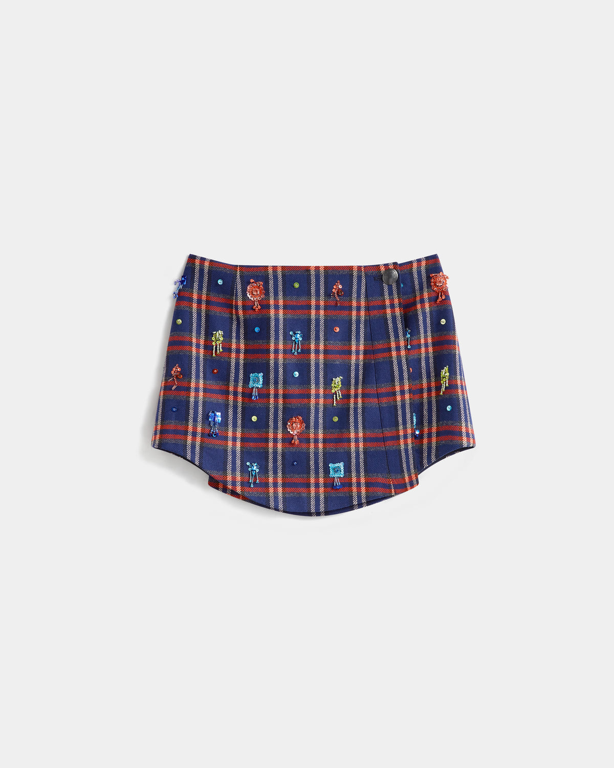 Mini Skirt in Merino Wool