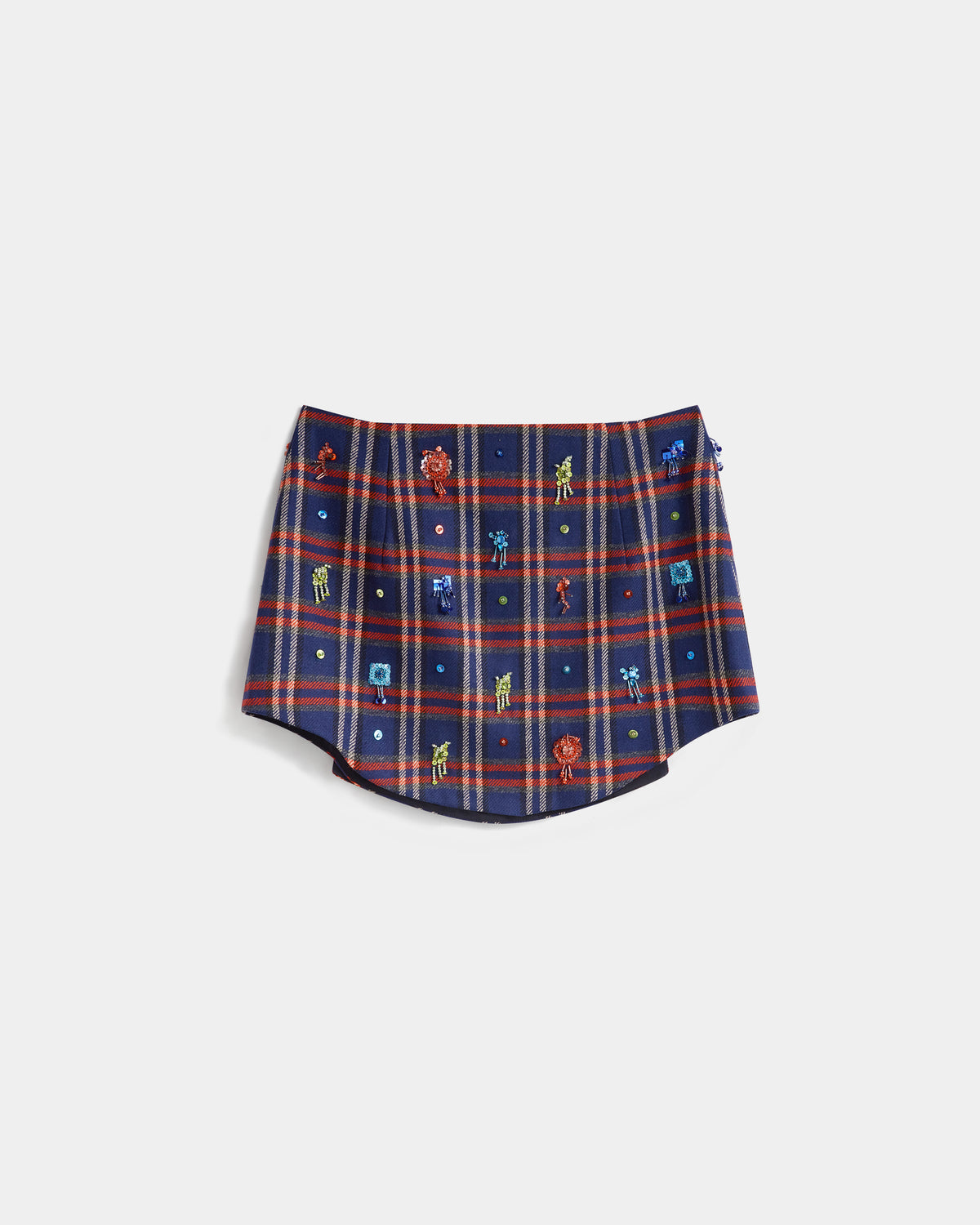 Mini Skirt in Merino Wool