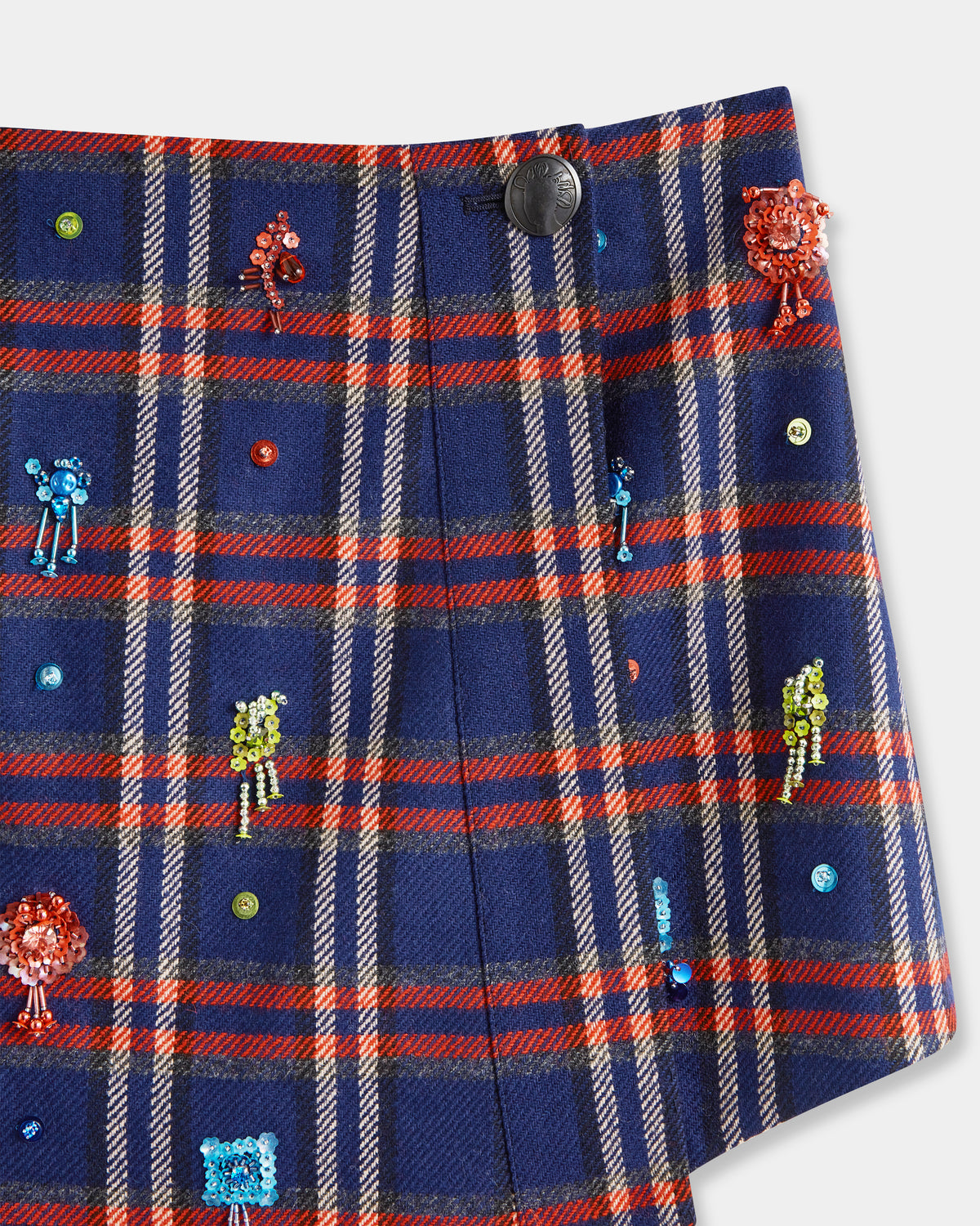 Mini Skirt in Merino Wool