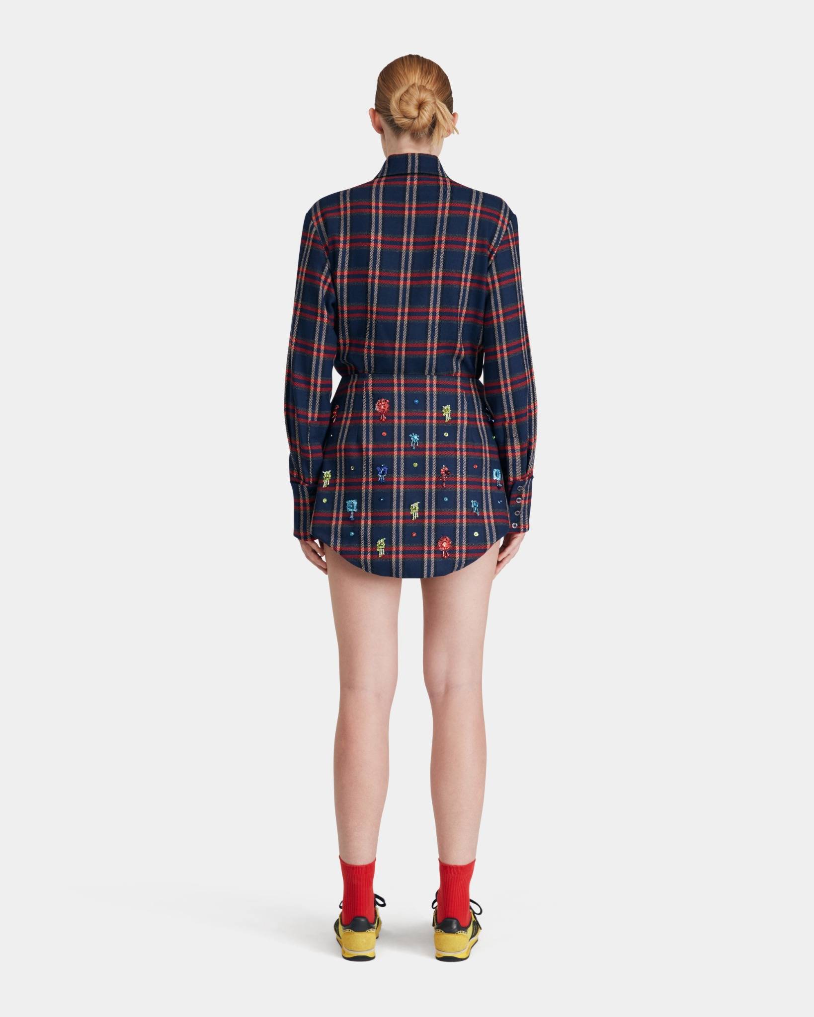 Mini Skirt in Merino Wool