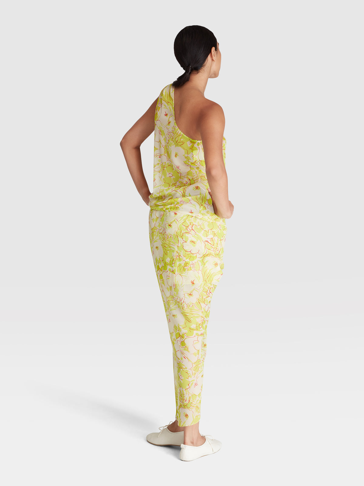 Neon Floral Dress