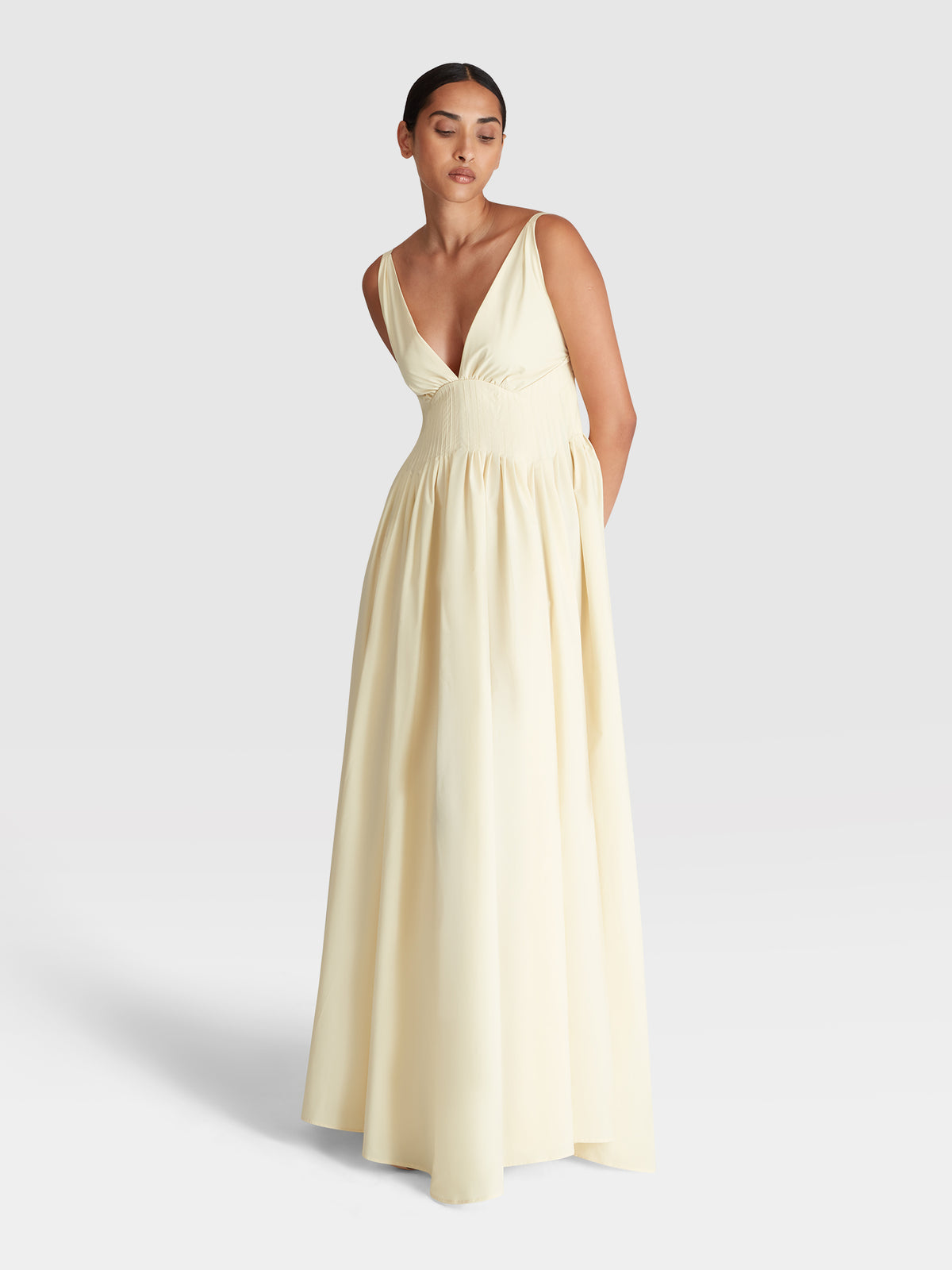 PLEATED DRESS