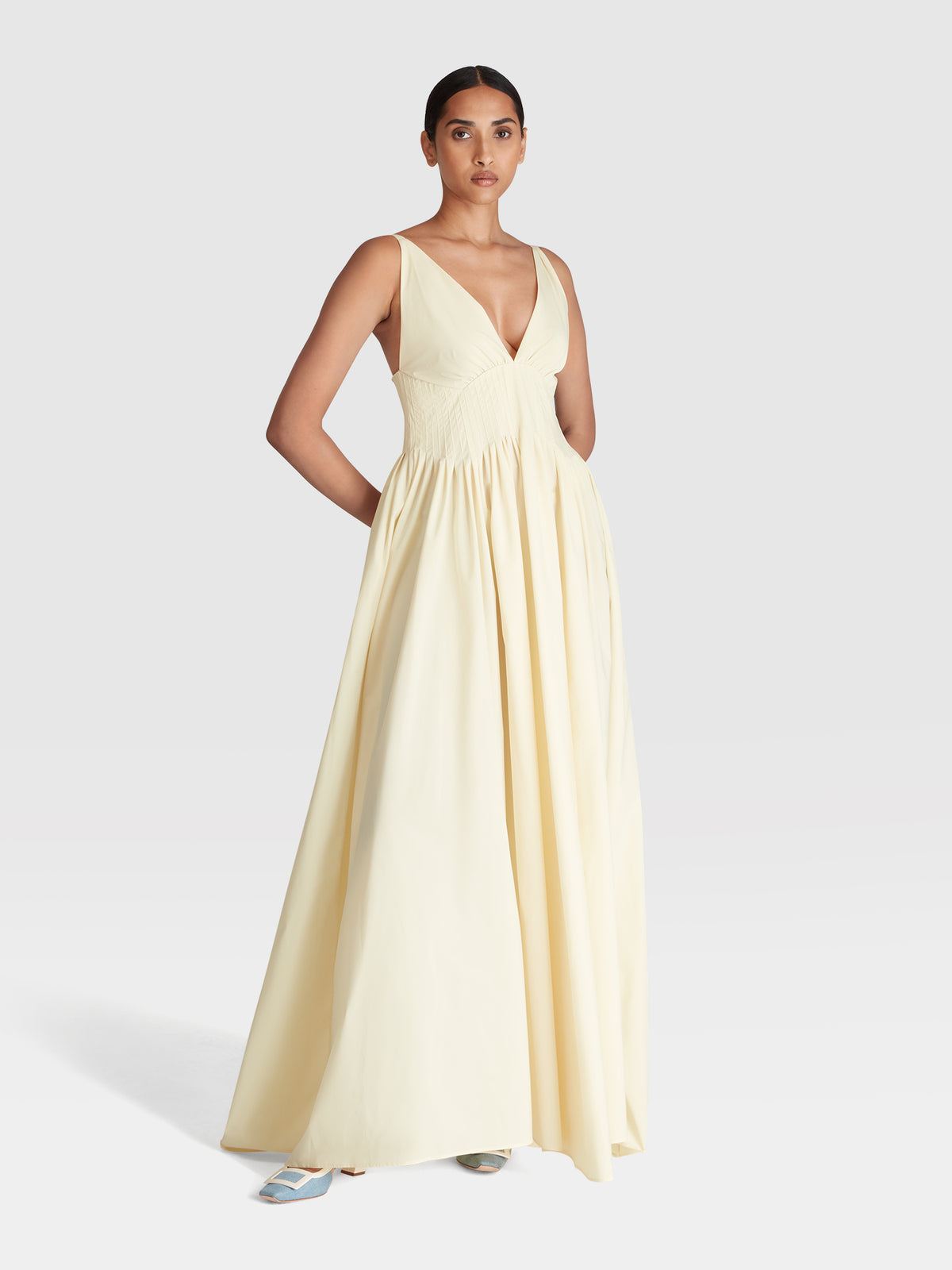 PLEATED DRESS