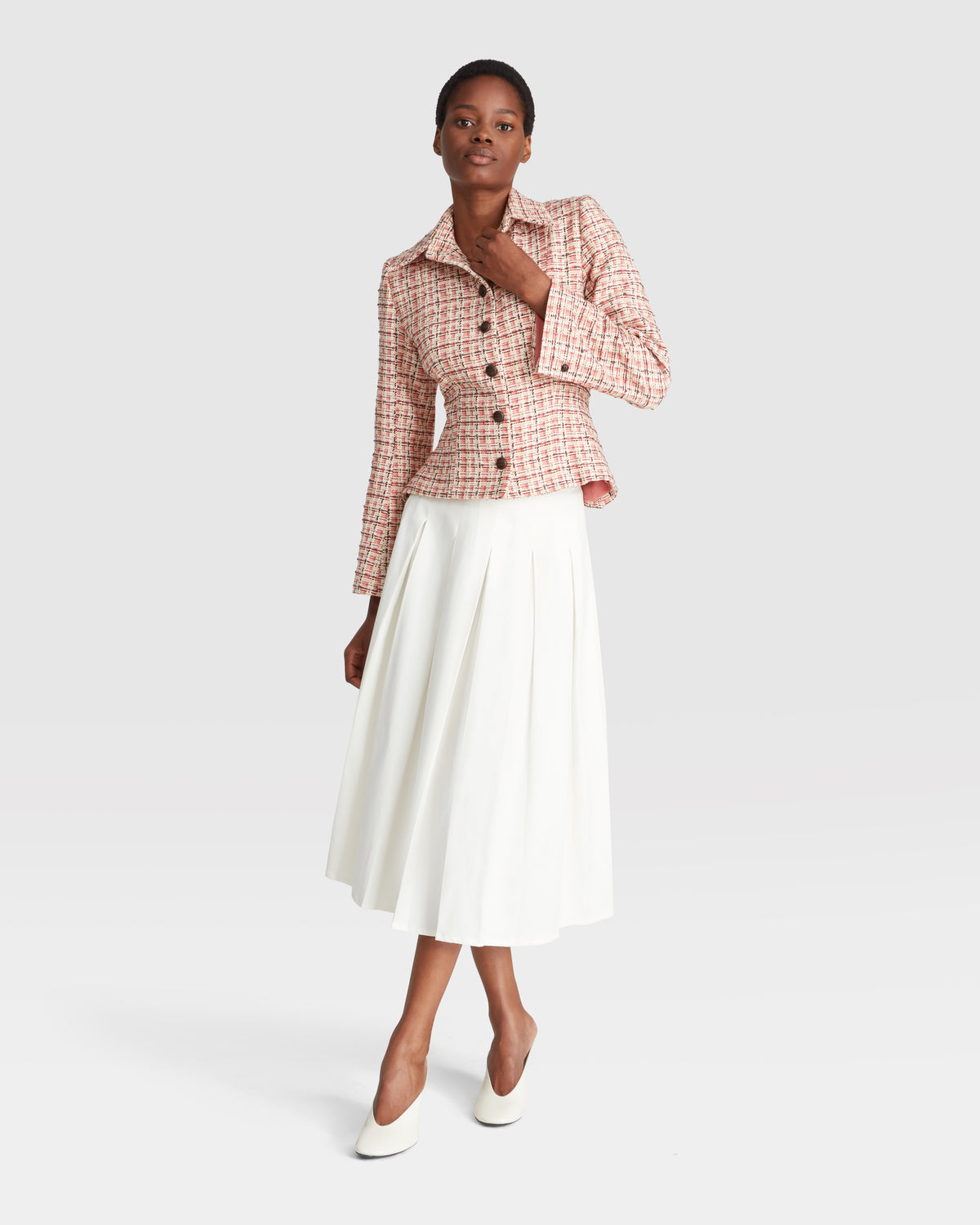 PLEATED SKIRT