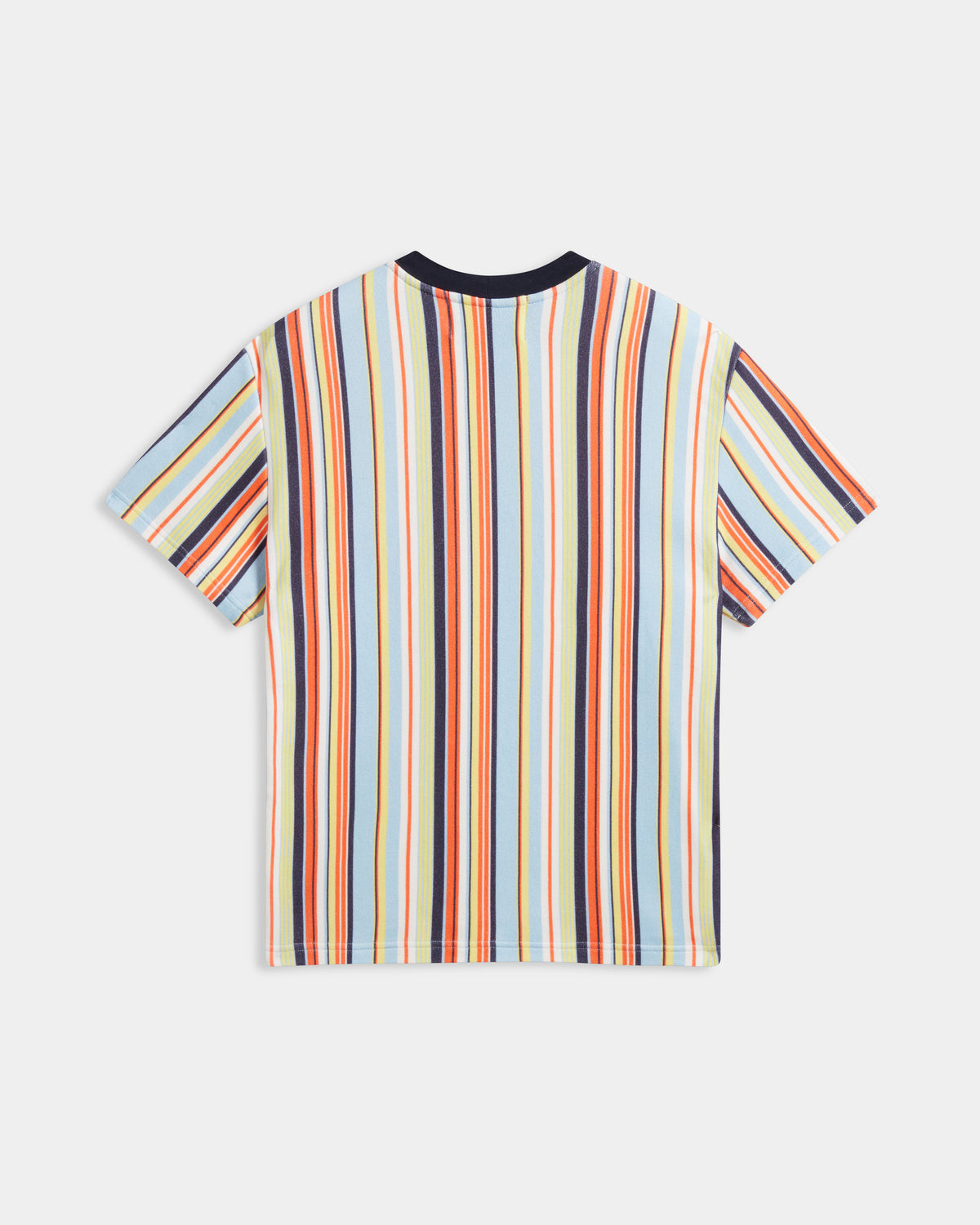 STRIPED CREW NECK T-SHIRT