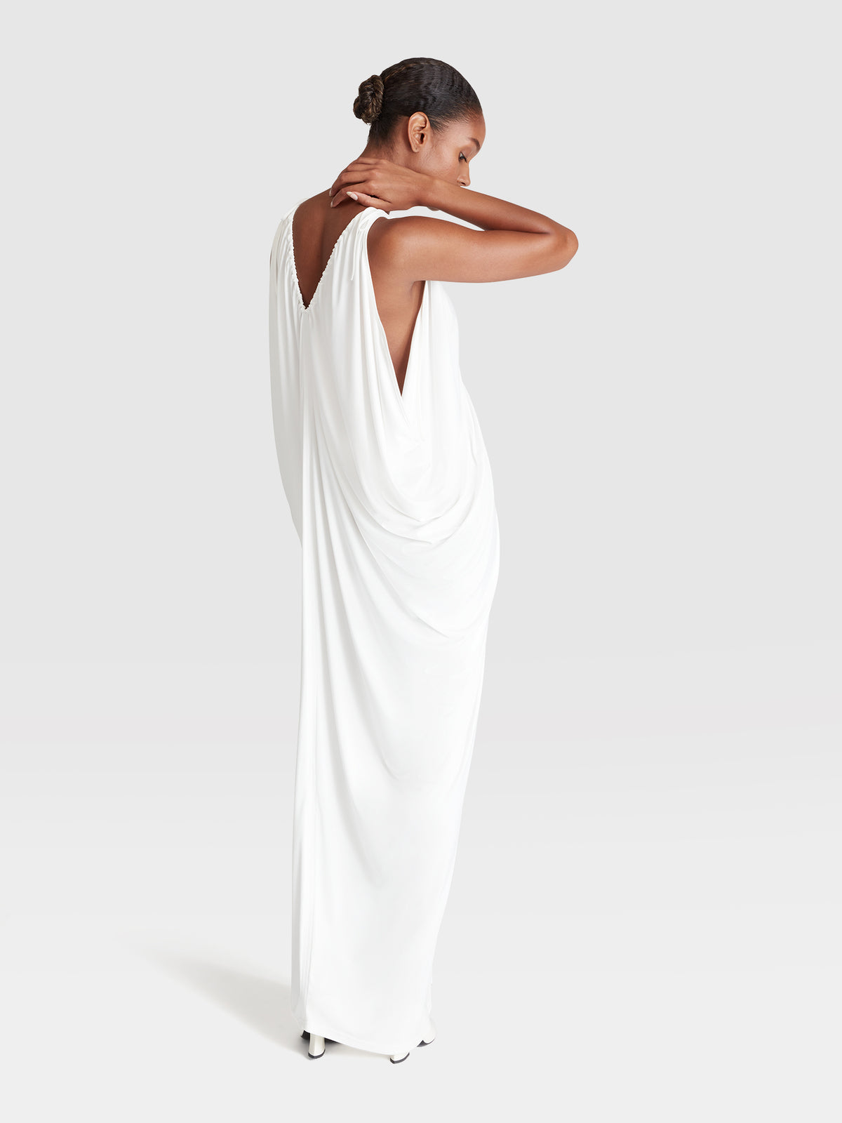 Draped Jersey Gown