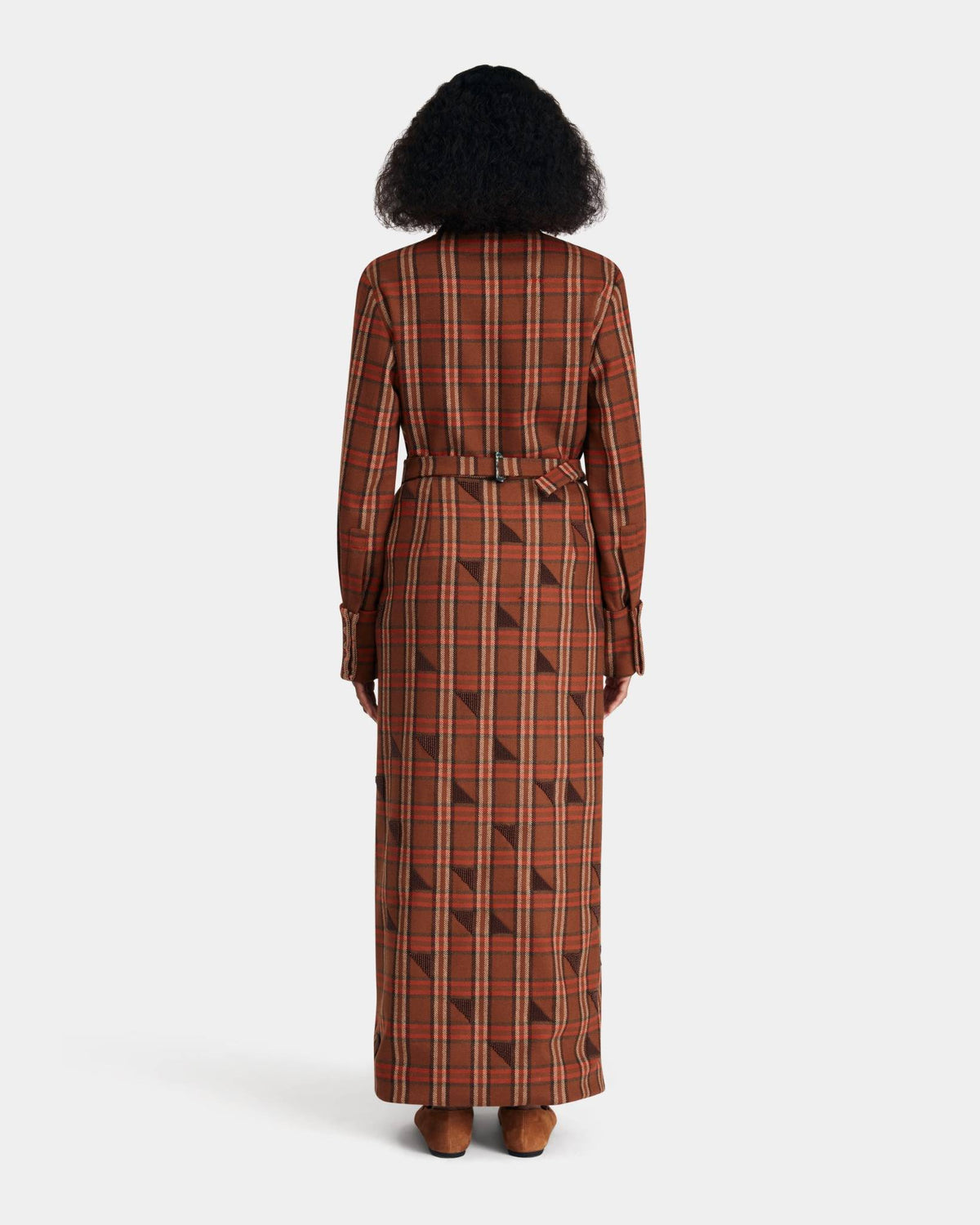 Embroidered Overlap Skirt