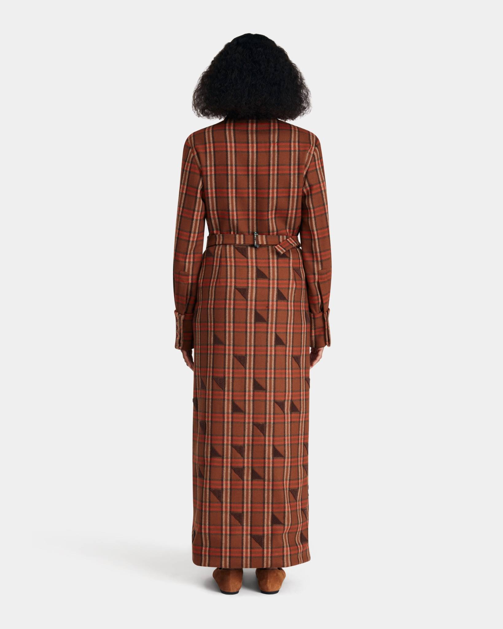 Embroidered Overlap Skirt